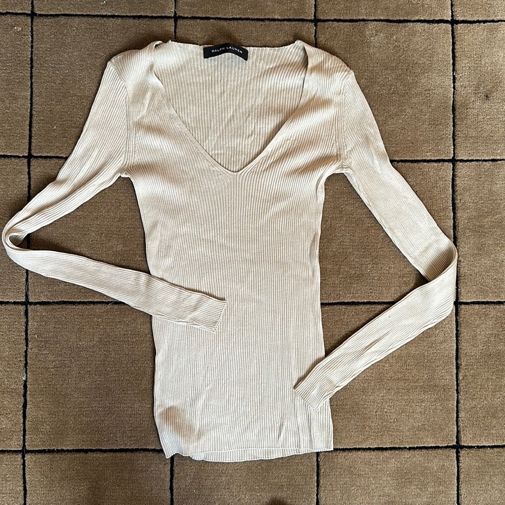 Ralph Lauren ribbed top